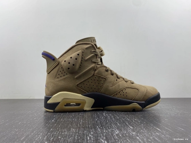 Cheap MAX 6 FD1643-300 Brown Gore-Tex Kelp Air WMNS Jordan 0815